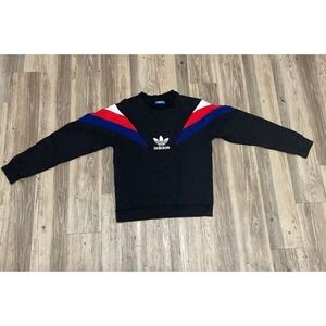 Vintage Adidas Rocky IV Style Jumper Pullover Retro Sweatshirt Small Black